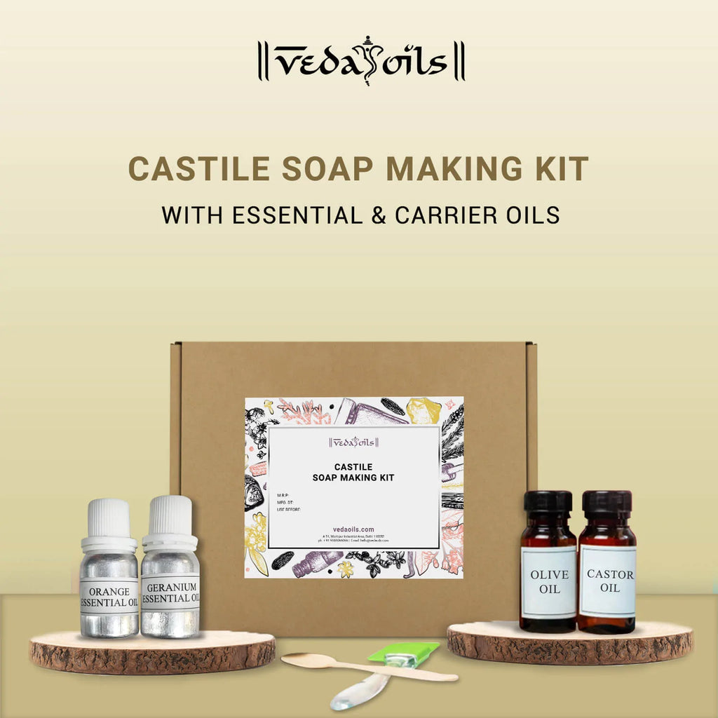 Buy DIY Castile Soap Bar Making Kit Online at Best Price – VedaOils USA