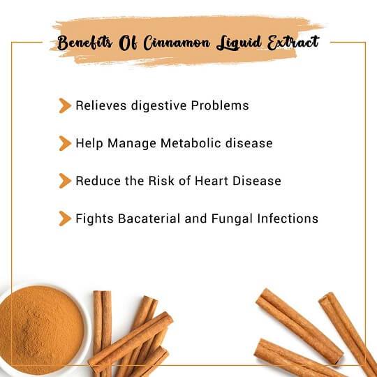 Cinnamon Liquid Extract Benefits