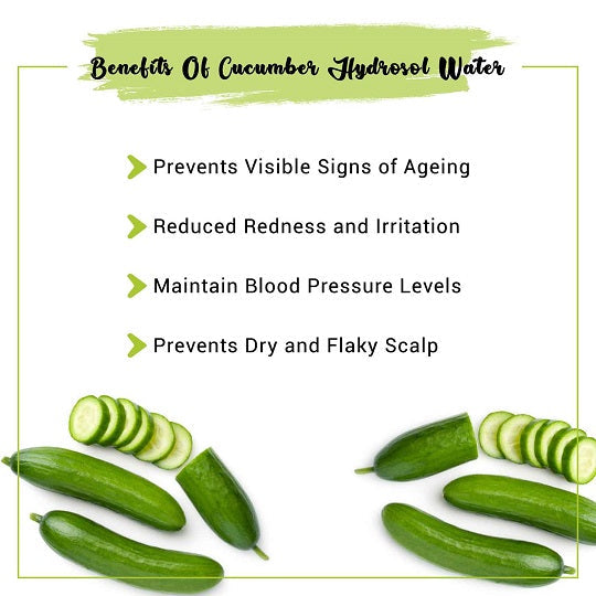 Cucumber Hydrosol Water