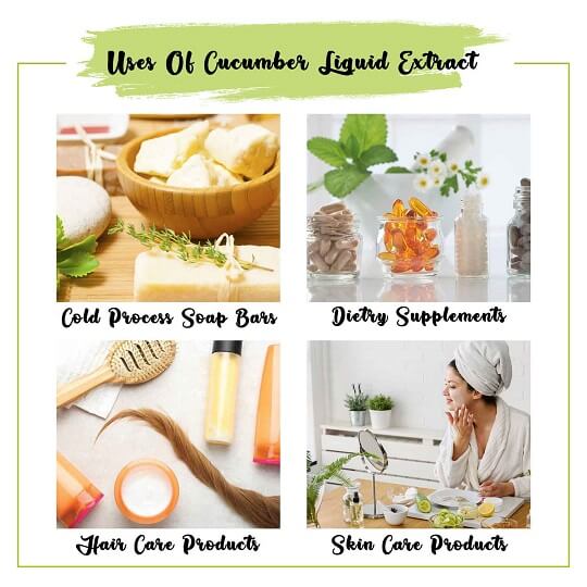 Cucumber Liquid Extract Uses