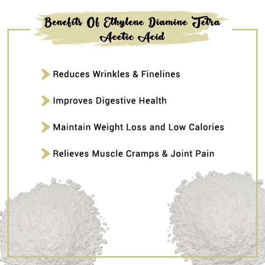 Ethylene Diamine Tetra Acetic Acid Benefits