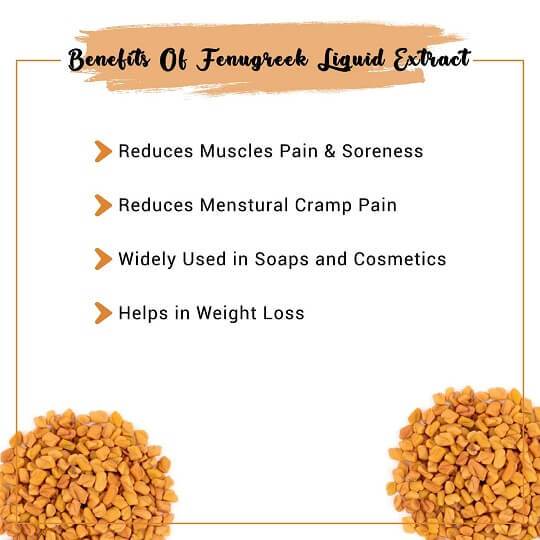 Fenugreek Liquid Extract Benefits