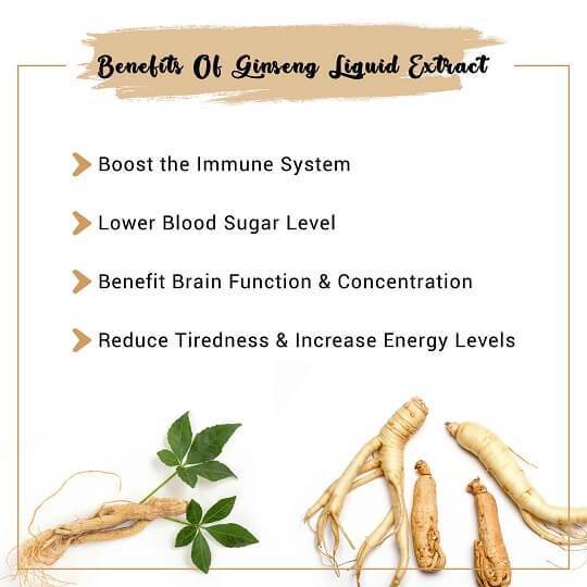 Ginseng Liquid Extract Benefits