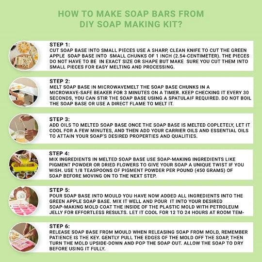Green Apple Soap Making Kit
