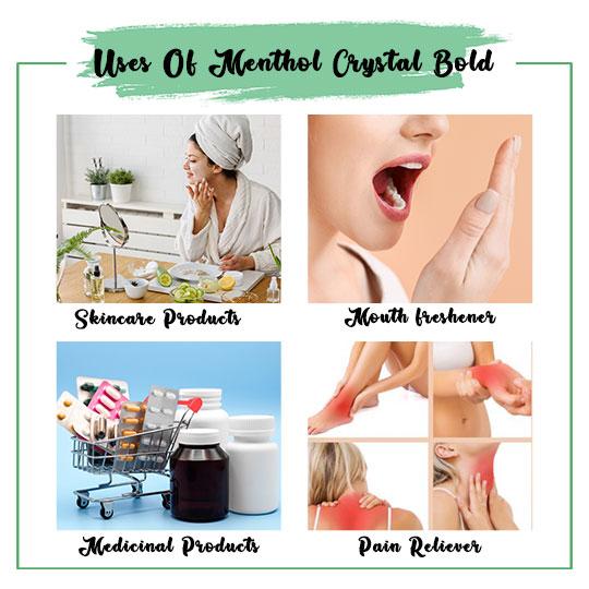 Menthol Crystal Bold Uses