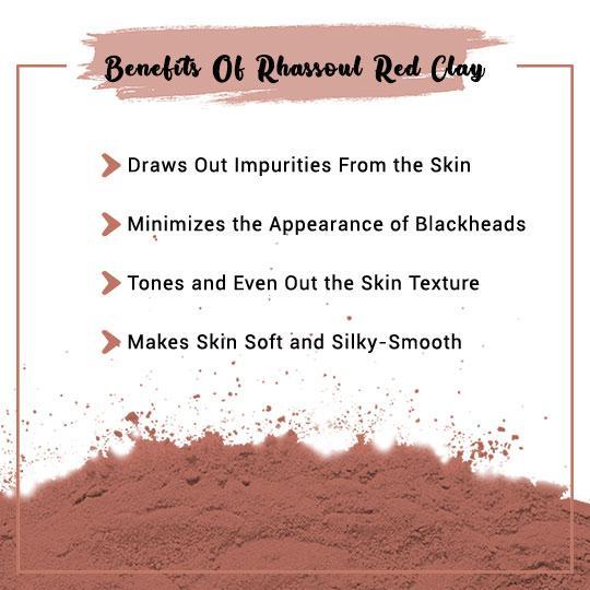 Rhassoul Red Clay Benefits