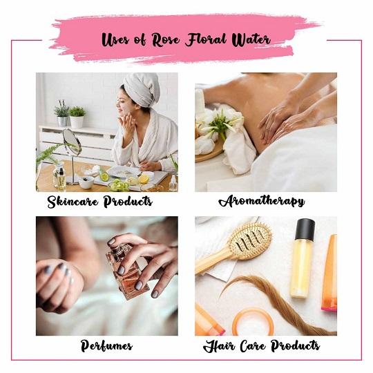 Rose Hydrosol Water Uses