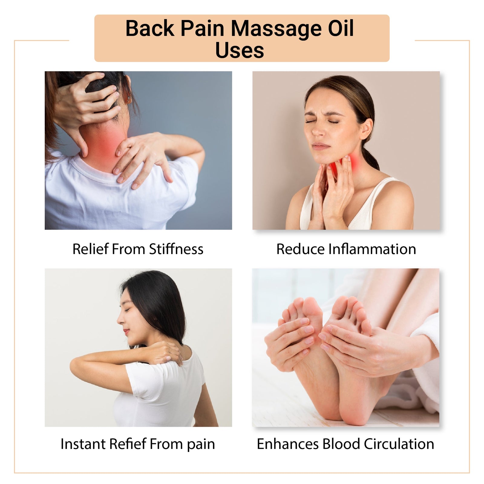 Back Pain Massage Oil