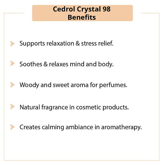 Cedrol Crystal 98