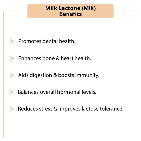 Milk Lactone Benefits