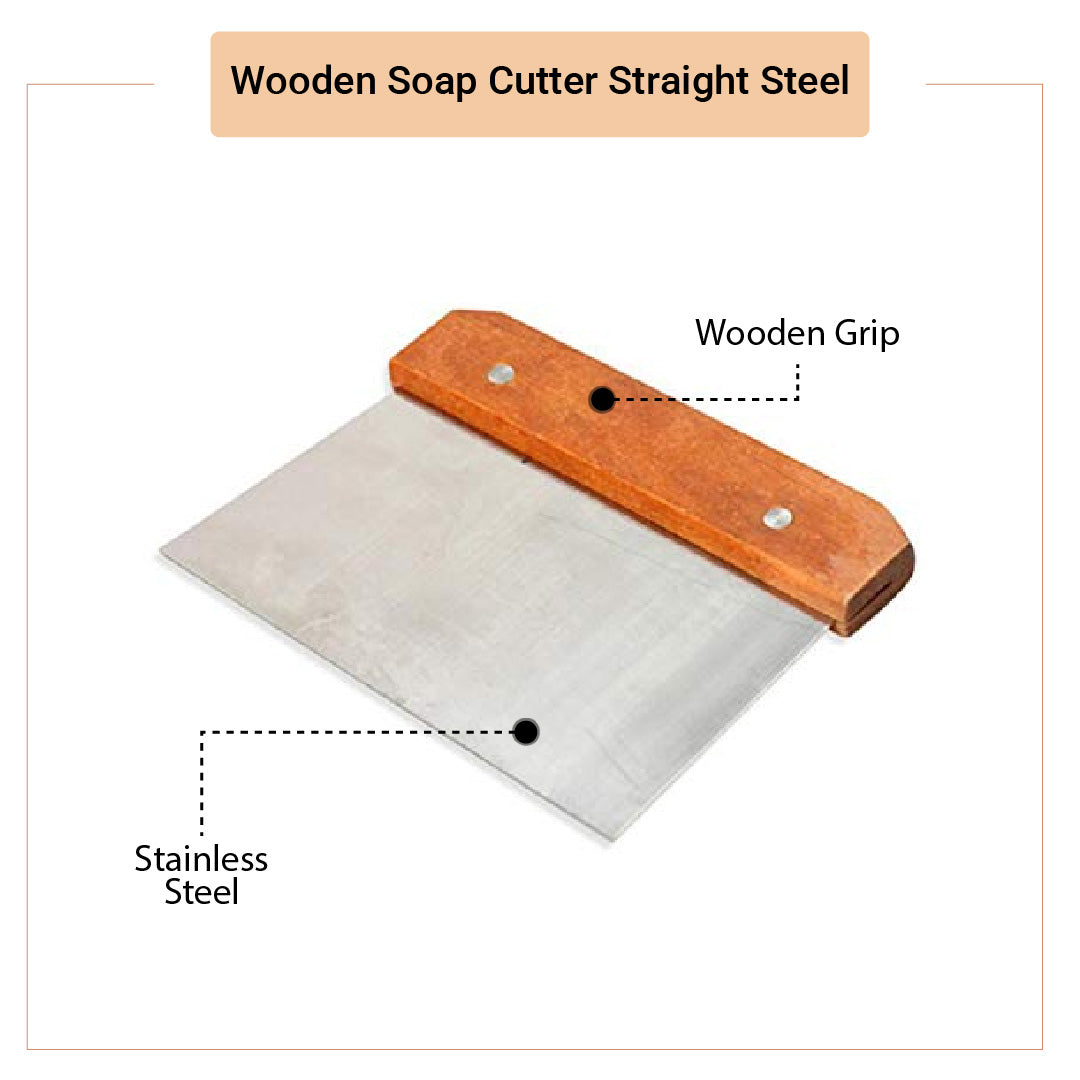 Wooden Soap Straight Steel Cutter