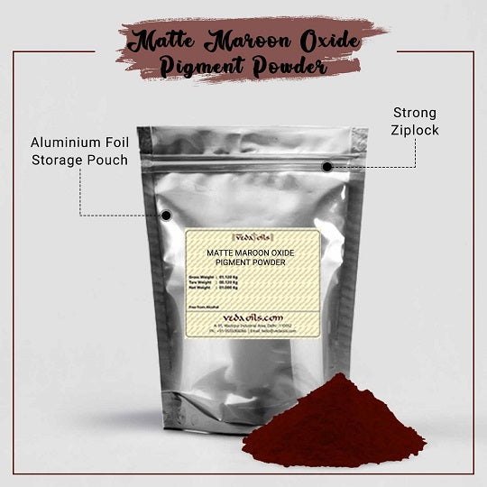 Matte Maroon Soap Color