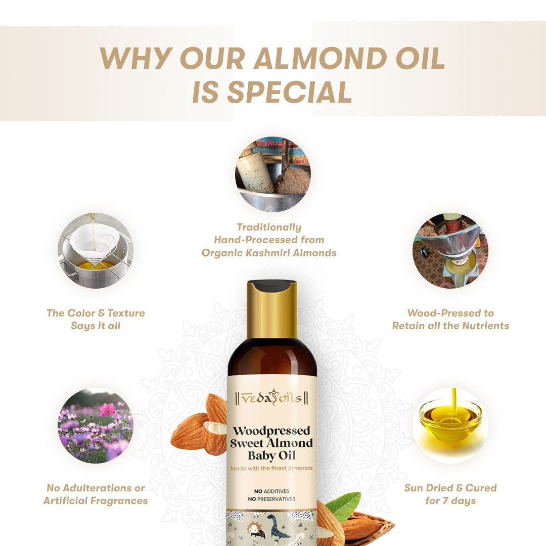 Wood Pressed Sweet Almond Oil