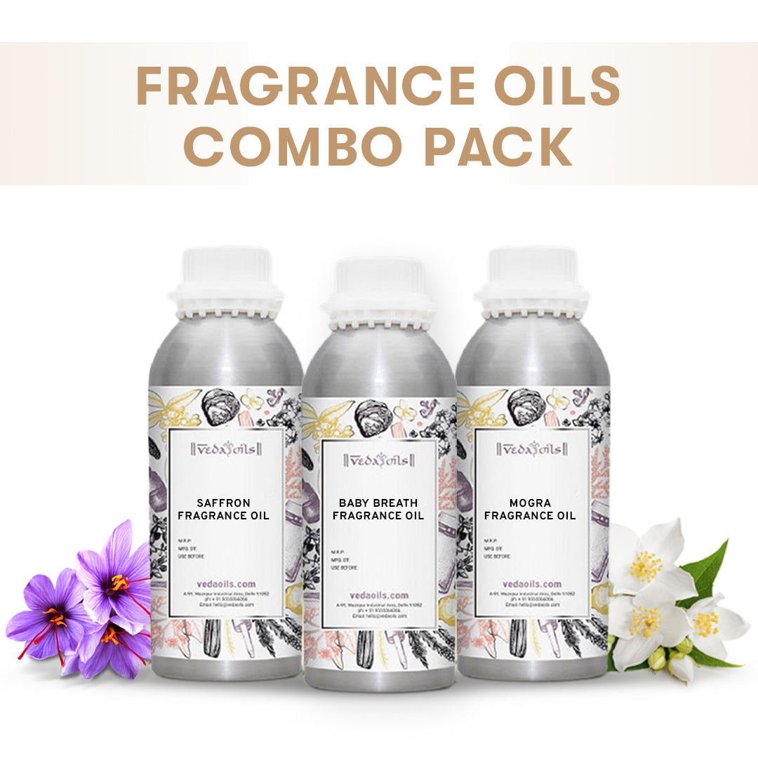 Fragrance Oils Combo Pack - 3.2 Oz Each ( 3 Customizable Oils )