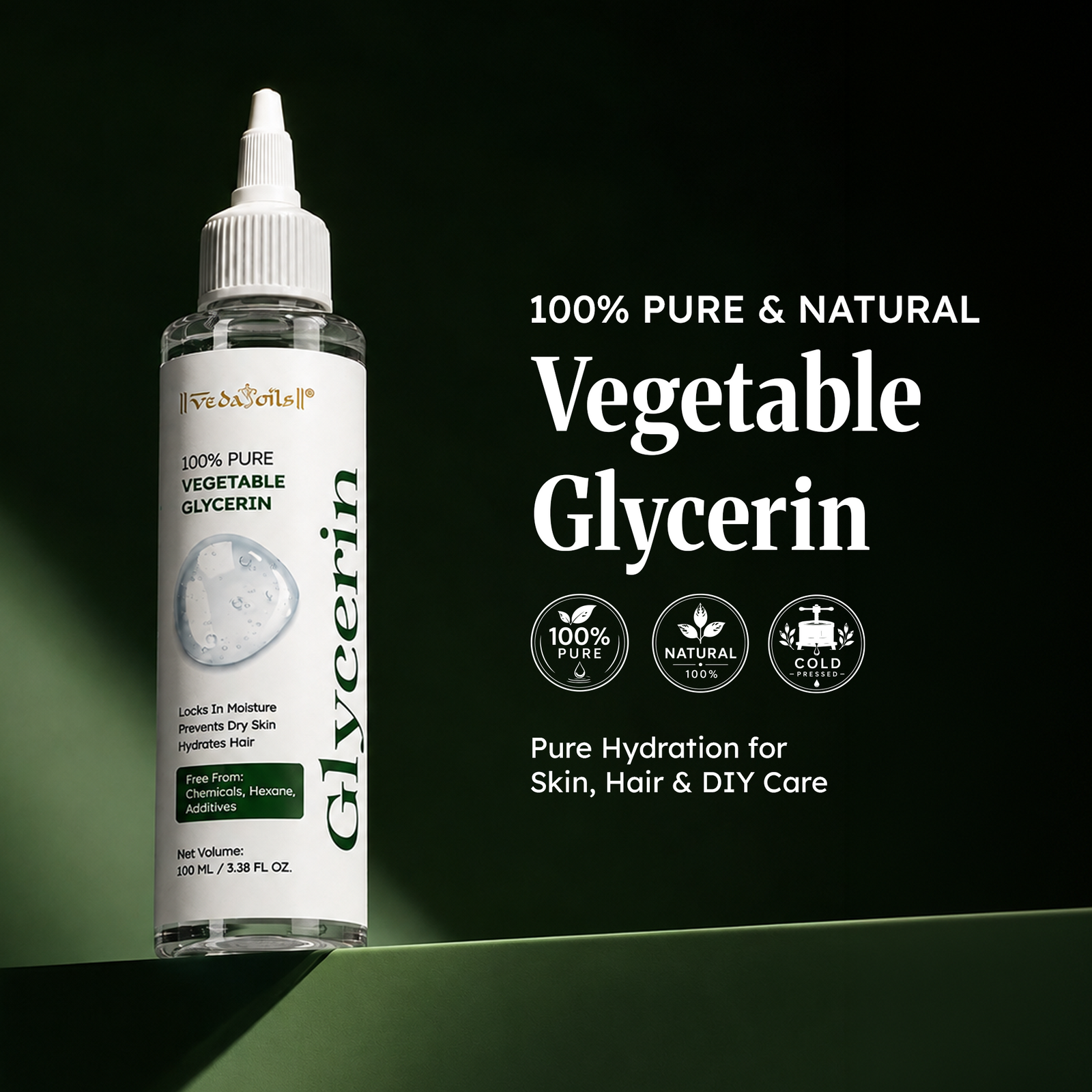 100% Pure Vegetable Glycerin