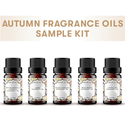 Autumn Fragrance Oils Sample Kit - 0.3 Floz Each
