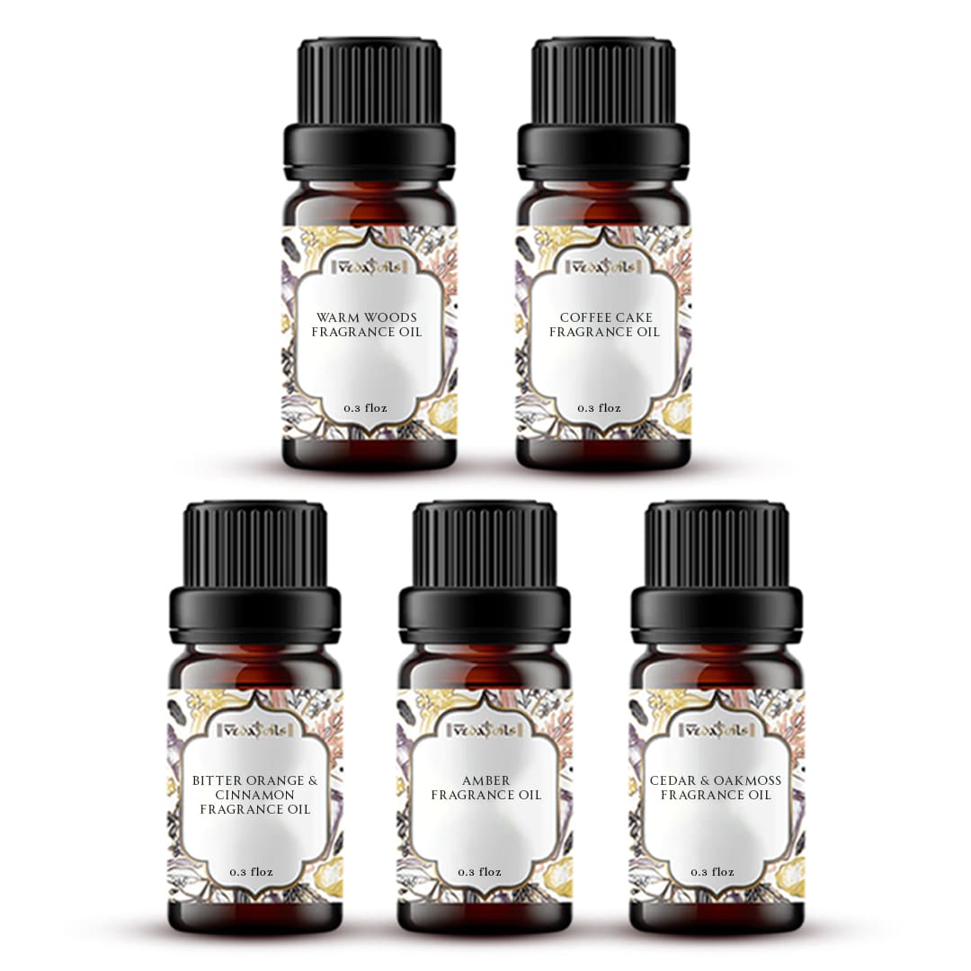 Autumn Fragrance Oils Sample Kit - 0.3 Floz Each