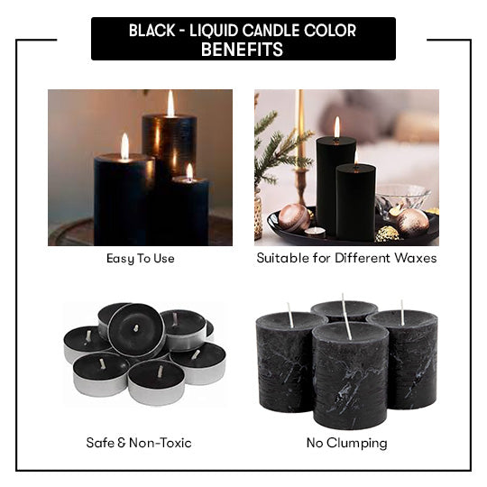 Black - Liquid Candle Color Dye