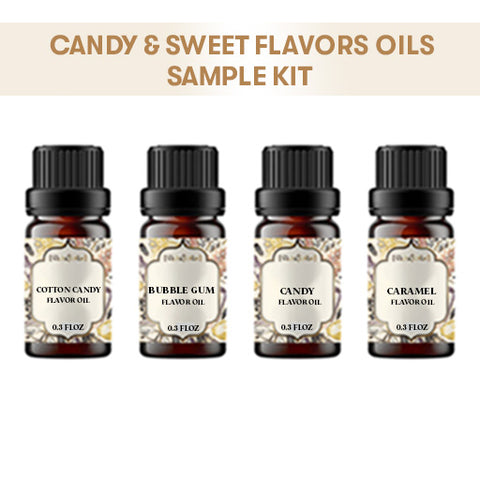 Candy & Sweet Flavors Oils Sample Kit - 0.3 Floz Each