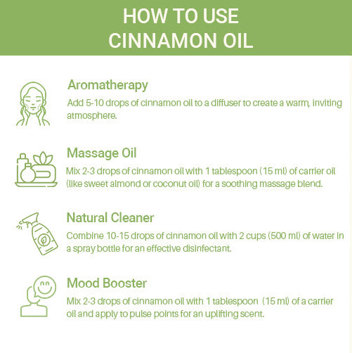 Cinnamon Oil USES