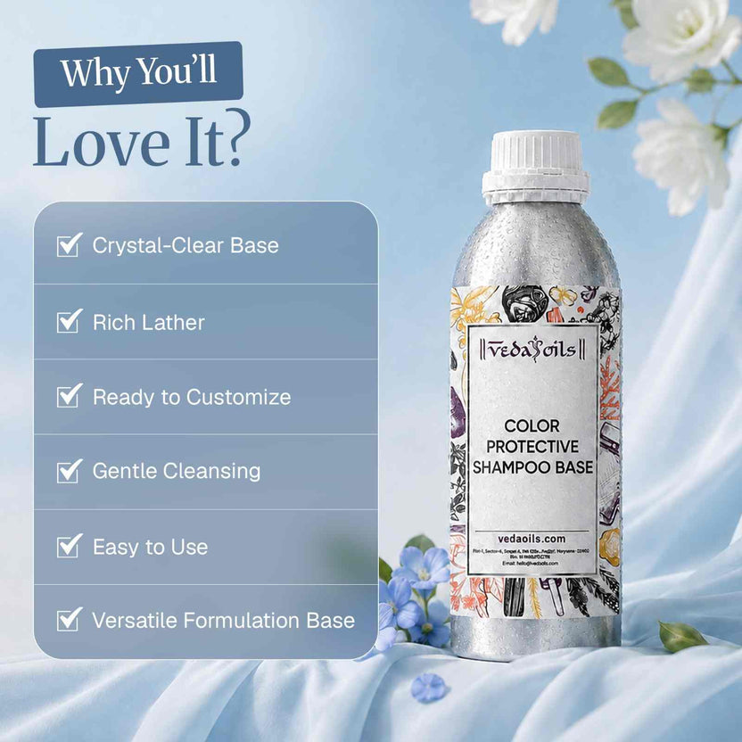 Easy to Use Color Protective Shampoo Base