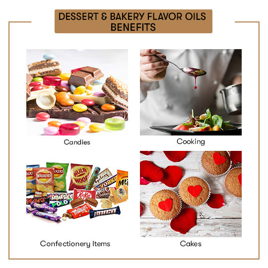3 Dessert & Bakery Flavor Oils Sample Kit