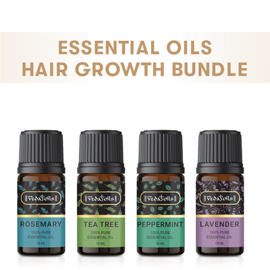 Essential Oils for Hair Growth Bundle - 0.3 Floz Each