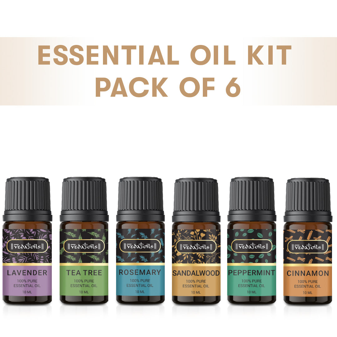 Essential Oil Kit - Pack Of 6