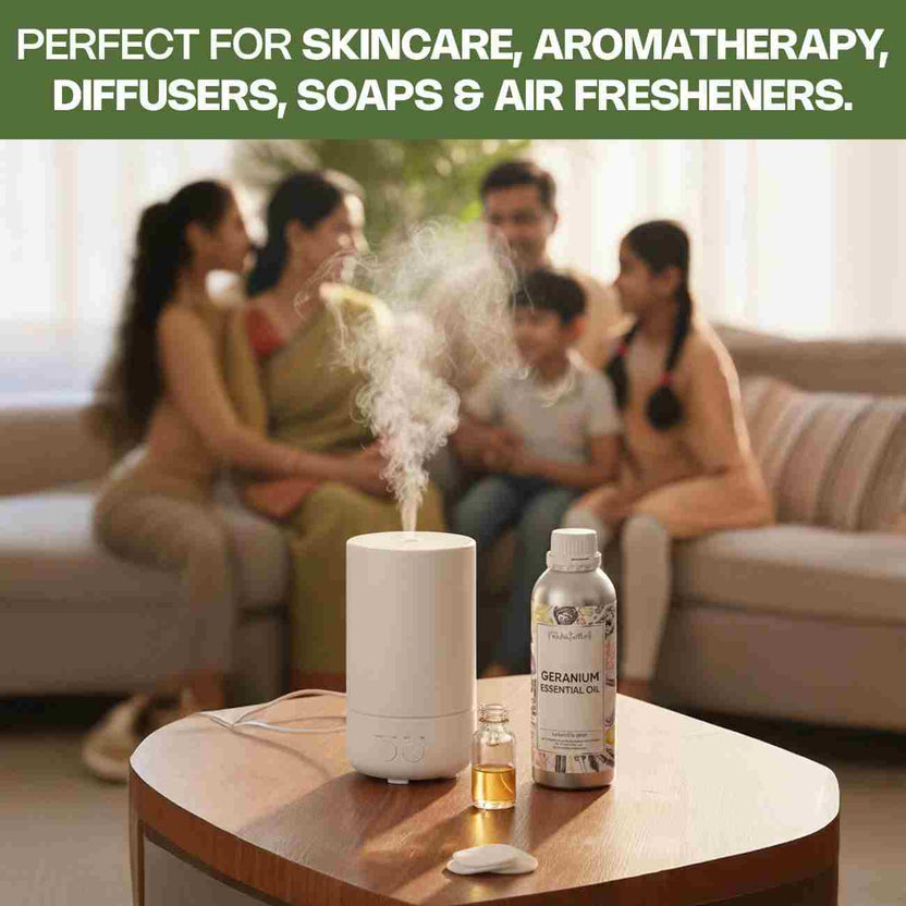 Geranium Essential Oil for skincare 