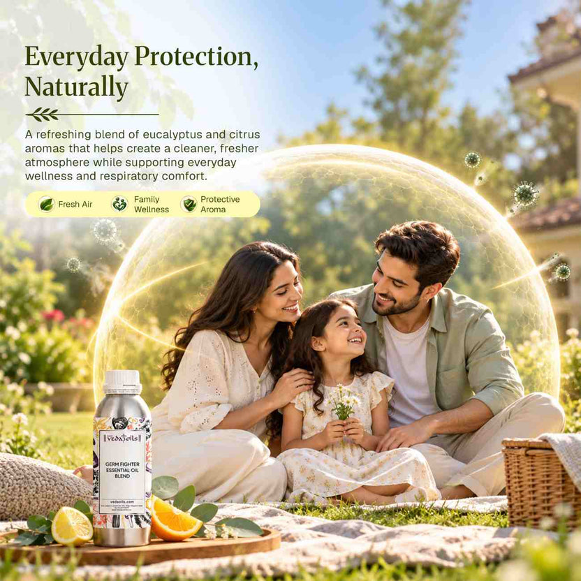 Refreshing Germ Fighter Essential Oil Blend 