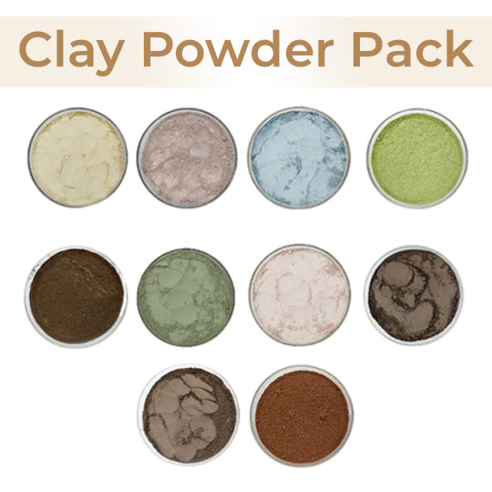 Clay Powder Combo Pack - 3.5 Oz Each