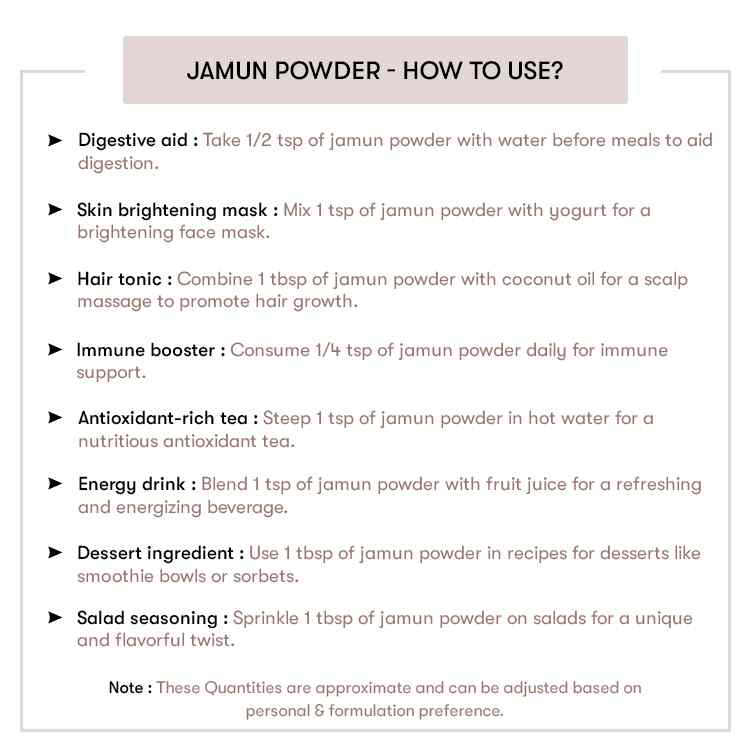 Jamun Seed Powder