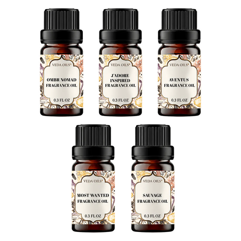 Luxury Designer Fragrances Sample Kit - 0.3 Floz