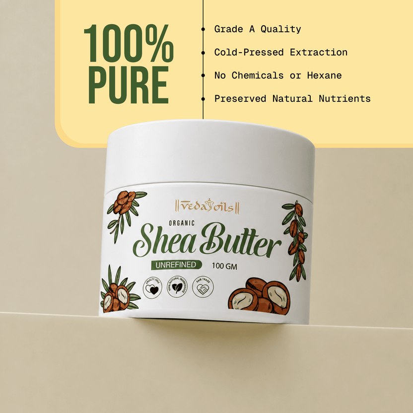 urefined shea butter