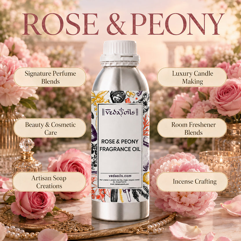 Rose Peony Fragrance Oil Uses 