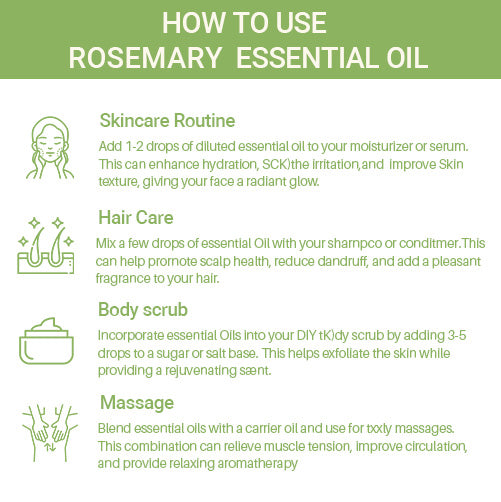 Rosemary Oil - 0.3 Floz (Buy 1 Get 1 Free)