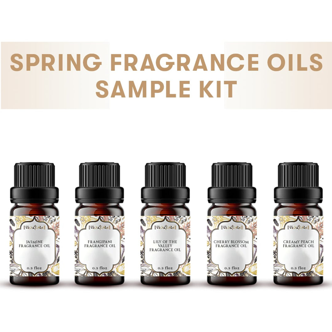 Spring Fragrance Oils Sample Kit - 0.3 Floz Each