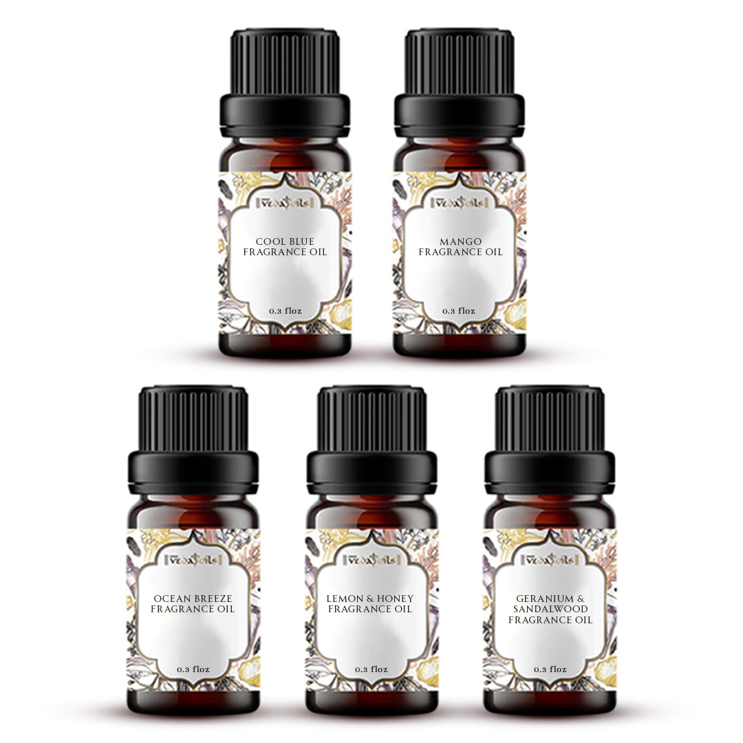 Summer Fragrance Oils Sample Kit - 0.3 Floz Each