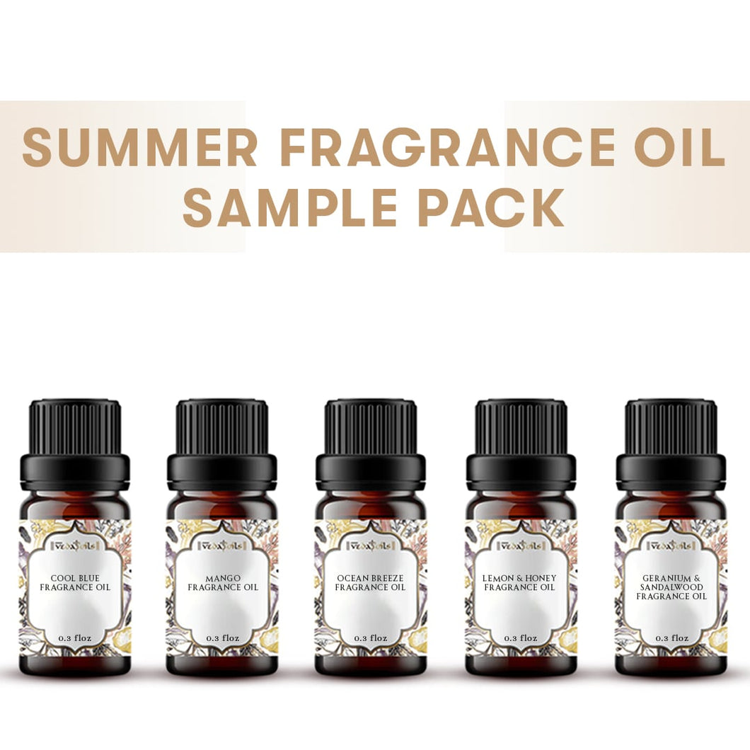 Summer Fragrance Oils Sample Kit - 0.3 Floz Each