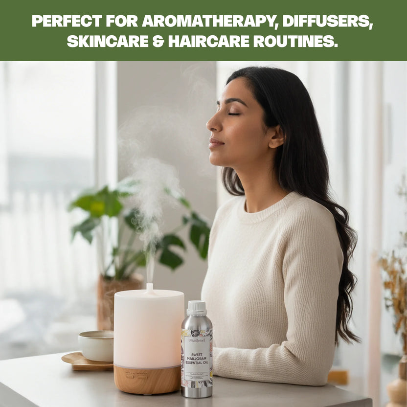 Sweet Marjoram Essential Oil for Diffusers