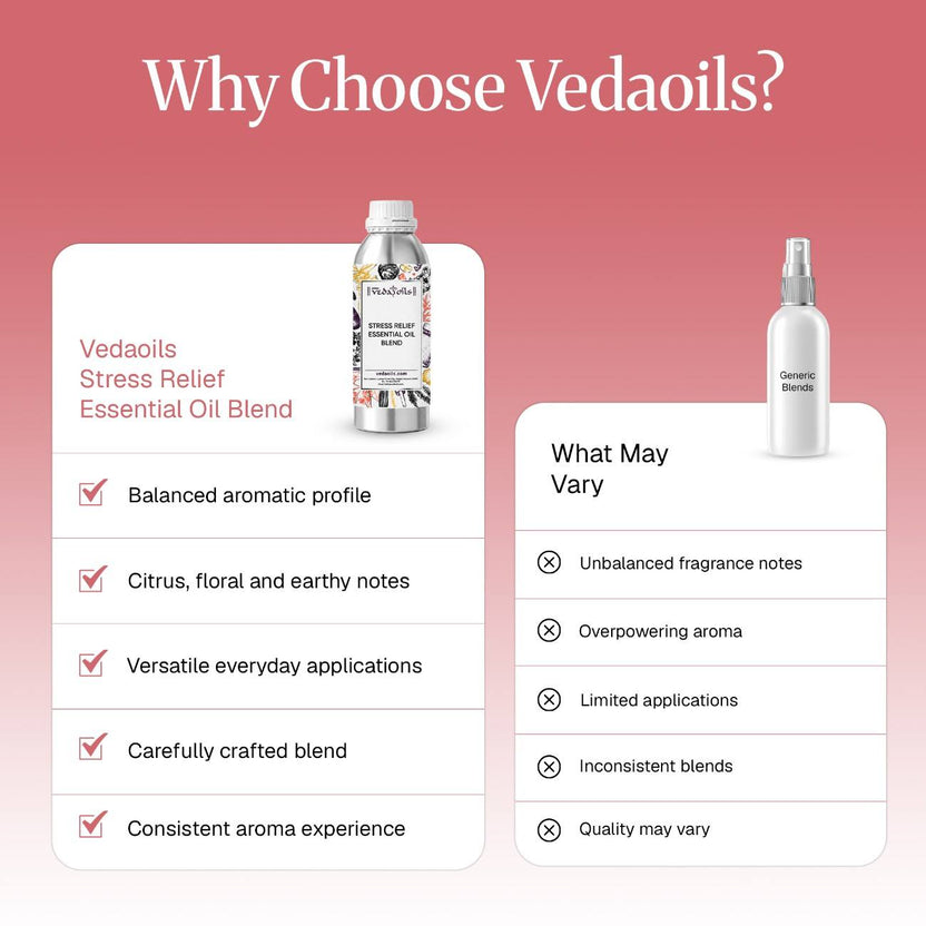 why choose Stress Relief Essential Oil Blend