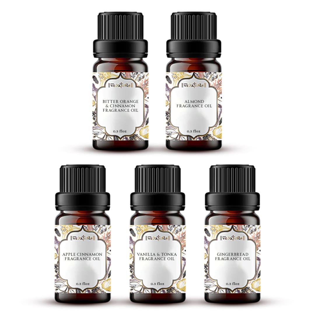 Winter Fragrance Oils Sample Kit - 0.3 Floz Each