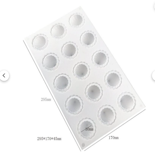 Buy 15 Cavity Modak Shape Silicone Mold Online in USA | Bulk Supplier ...