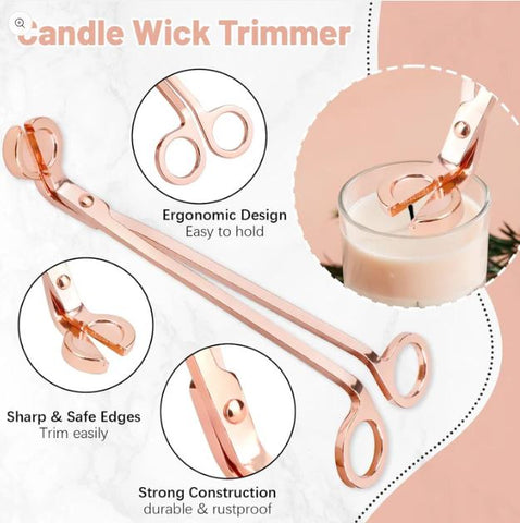 Candle Extinguisher Set - Stainless Steel