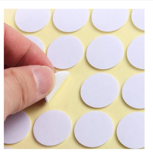 Candle Wick Round Stickers