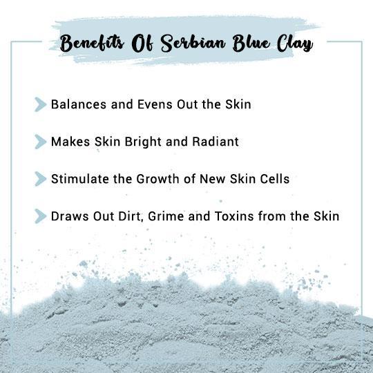 Serbian/Cambrian Blue Clay Benefits