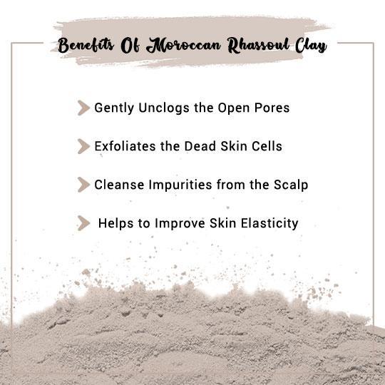 Moroccan Rhassoul (Nude) clay Benefits
