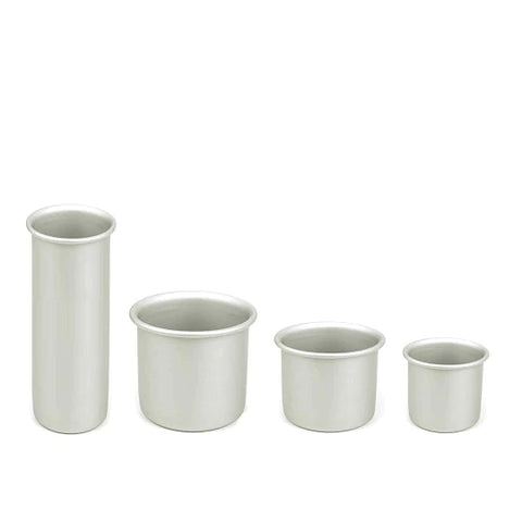 Aluminium Candle Mould - Set of 4