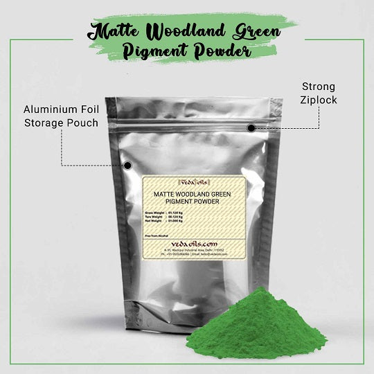 Matte Woodland Green Pigment Powder