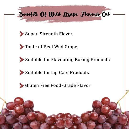 Wild Grape Flavor Oil Benefits